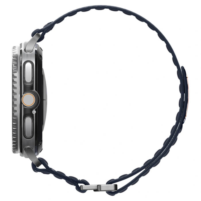 Spigen - Spigen Galaxy Watch 8/8 Classic (40/44/46mm) Armband WBF1 - Marinblå