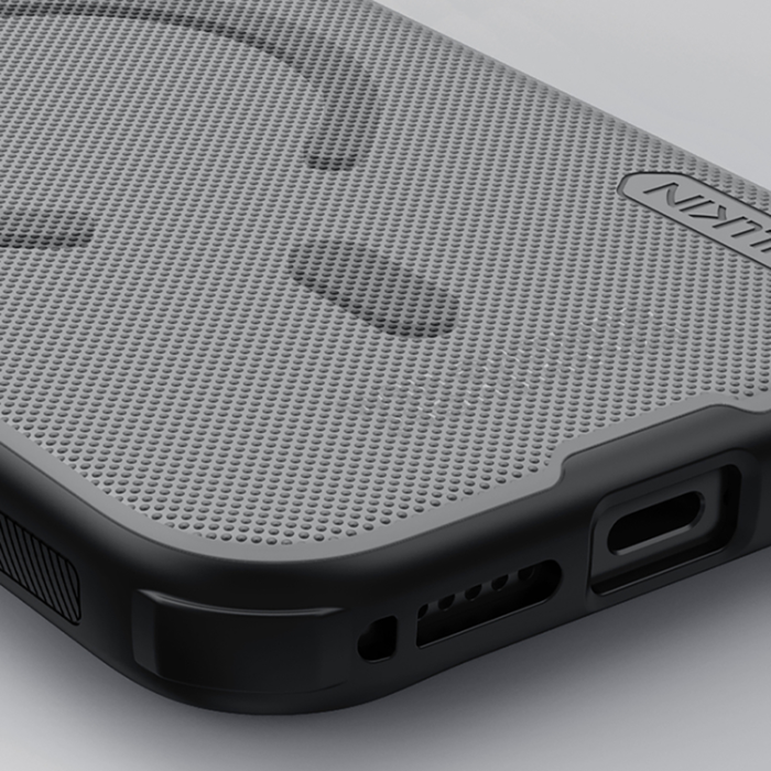 Nillkin - Nillkin iPhone 17 Pro Mobilskal MagSafe Super Frosted Shield Pro - Svart