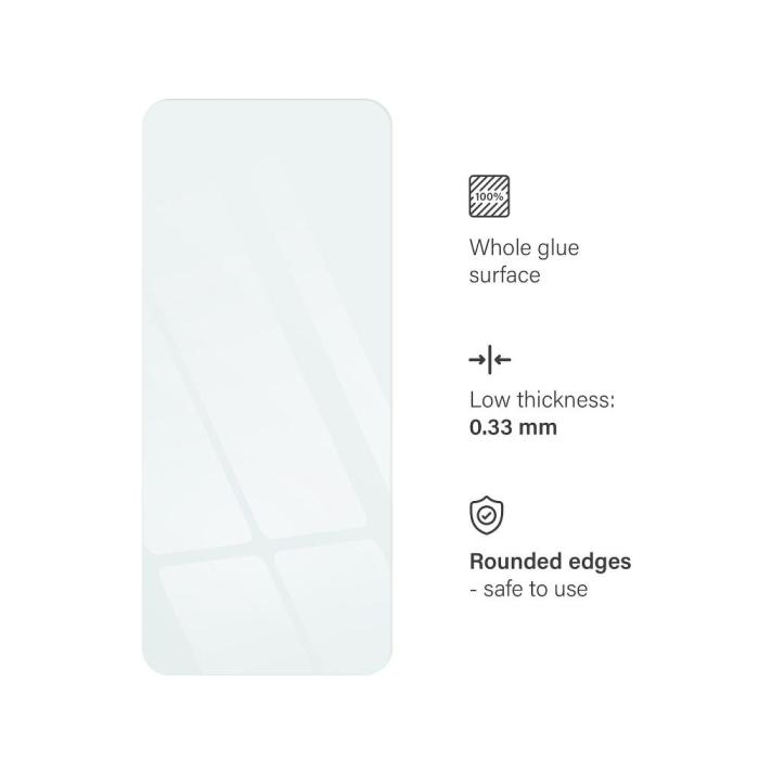 UTGATT1 - Blue Star Motorola Moto G100/Edge S Skärmskydd av Härdat Glas