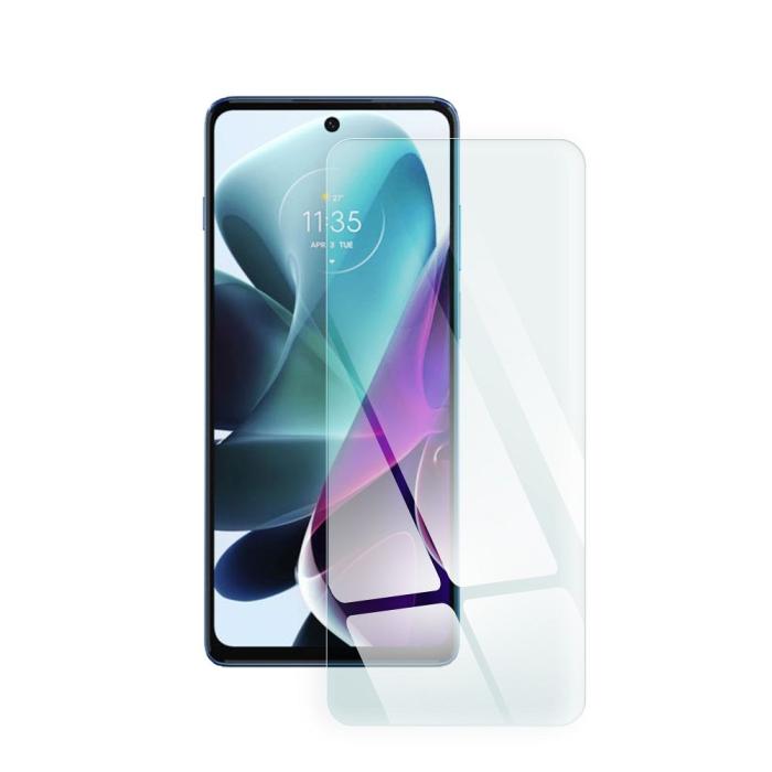 UTGATT1 - Blue Star Motorola Moto G200 5G/Edge S30 Skärmskydd av Härdat Glas