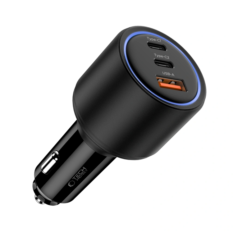 Tech Protect Billaddare 130W - Svart | 505295 | AlltMobil