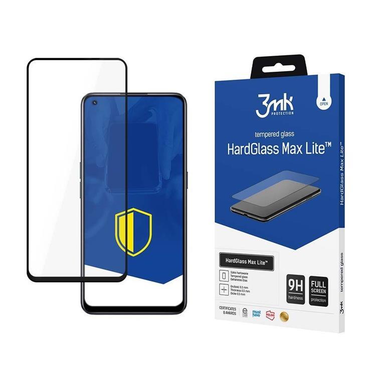 3MK Realme 9 Pro Härdat Glas Skärmskydd Max Lite - Svart | 5468 | AlltMobil
