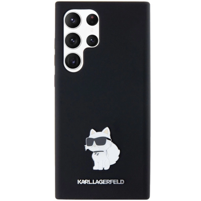 KARL LAGERFELD - Karl Lagerfeld Galaxy S23 Ultra Mobilskal Silikon Choupette