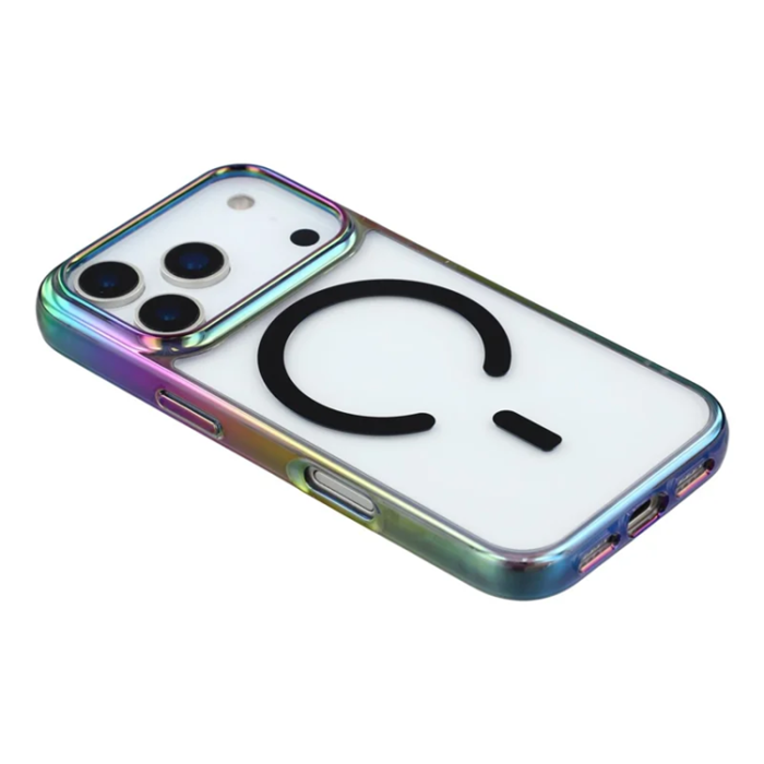 KIGC - KIGC iPhone 17 Pro Max Mobilskal Magsafe Dazzling Color - Svart