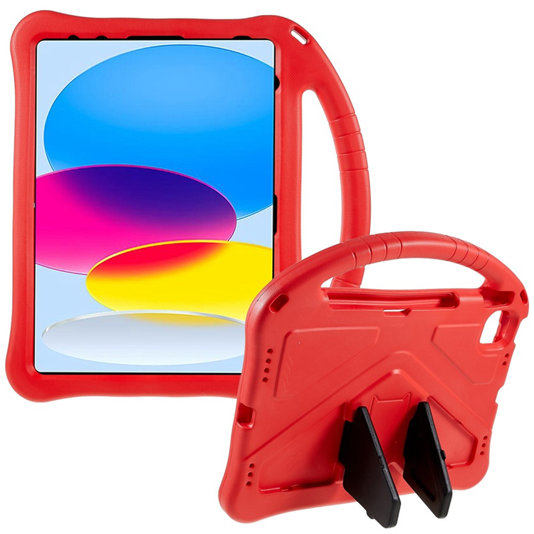 iPad 11"""" (2025) / 10.9"""" (2022) Skal EVA Kickstand - Röd | 2353 | AlltMobil