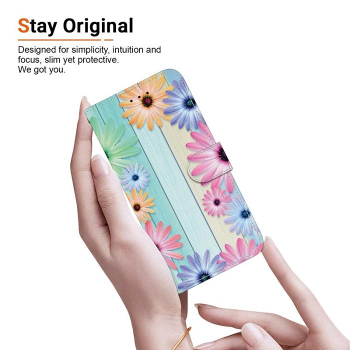 OEM - Samsung Galaxy S26/S26 Pro Plånboksfodral Mönstertryck Konstläder - Solros