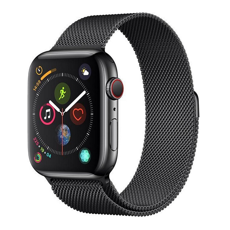 Devia Apple Watch (38/40/41mm) Armband Milanese - Svart | 5123 | AlltMobil