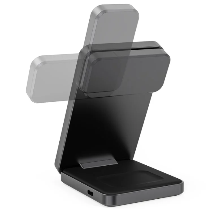 OEM - Qi2 MagSafe Trådlös Laddare iPhone, Apple Watch, Airpods 15W