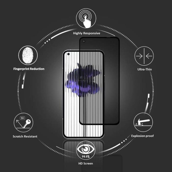 A-One Brand - [2-PACK] Privacy Härdat Glas Skärmskydd Nothing Phone 1
