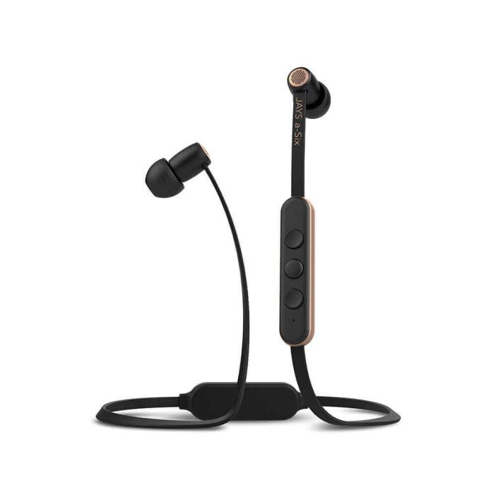 UTGATT5 - JAYS Hörlur a-Six Trådlös In-Ear Svart/Gold