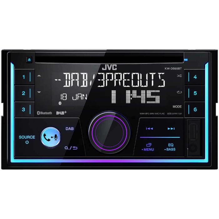 UTGATT5 - JVC Bilstereo KW-DB93BT