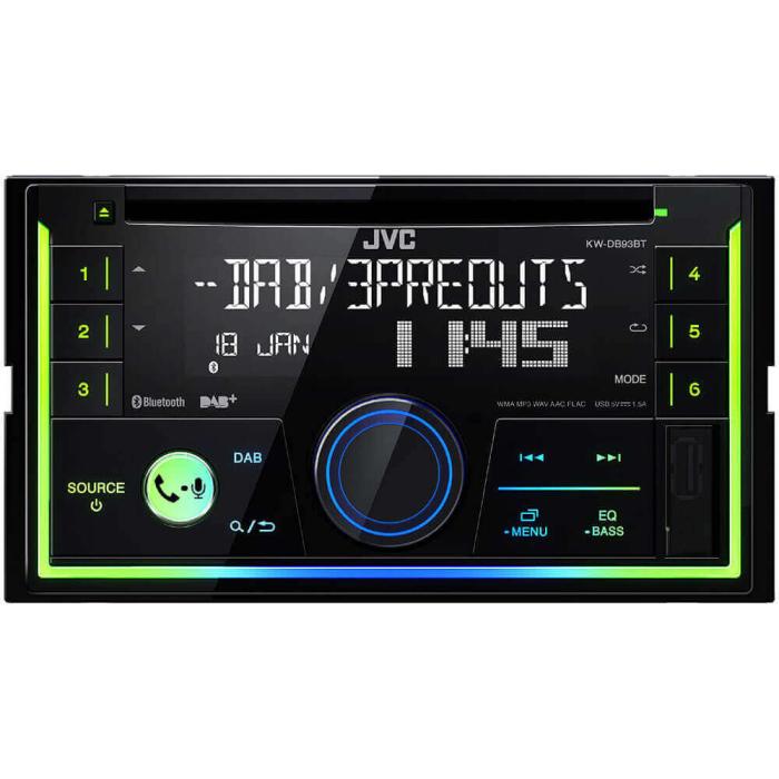 UTGATT5 - JVC Bilstereo KW-DB93BT