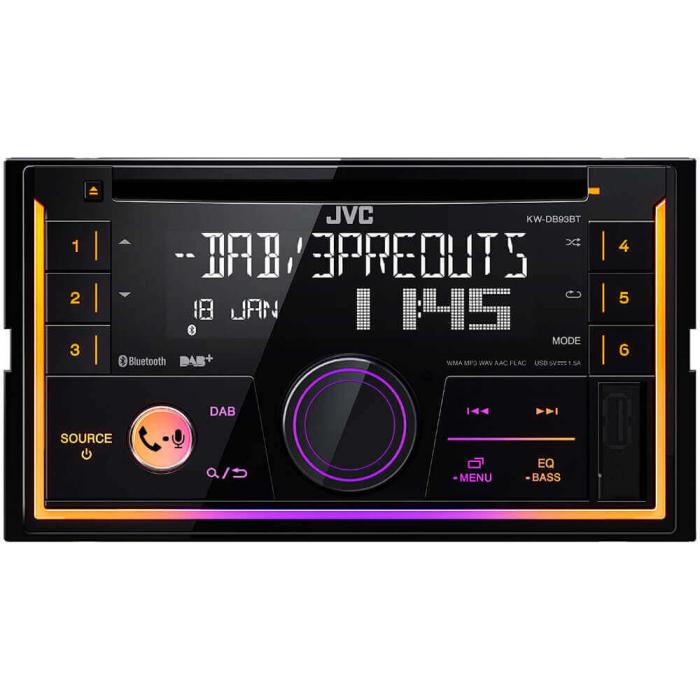 UTGATT5 - JVC Bilstereo KW-DB93BT