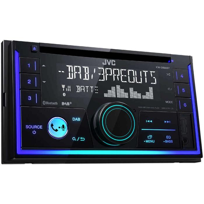 UTGATT5 - JVC Bilstereo KW-DB93BT
