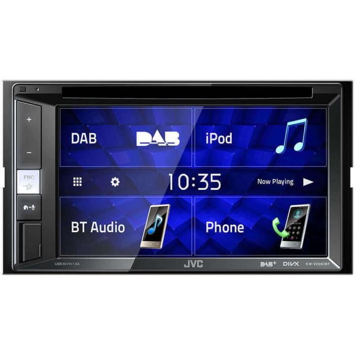 UTGATT5 - JVC Bilstereo KW-V255DBT