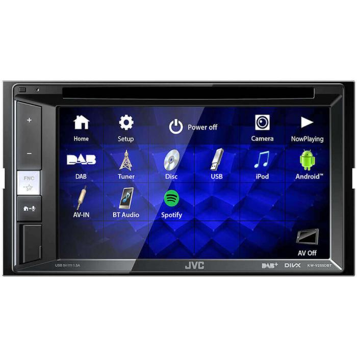 UTGATT5 - JVC Bilstereo KW-V255DBT