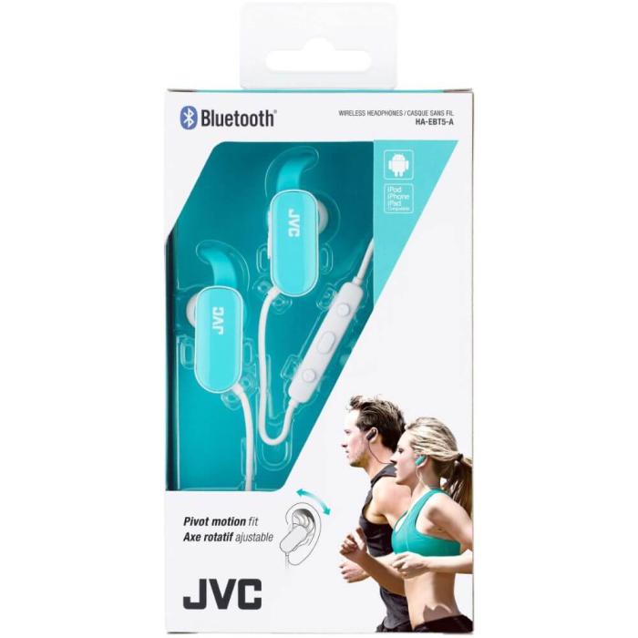 JVC - JVC Hörlur EBT5 Trådlös In-Ear Blå