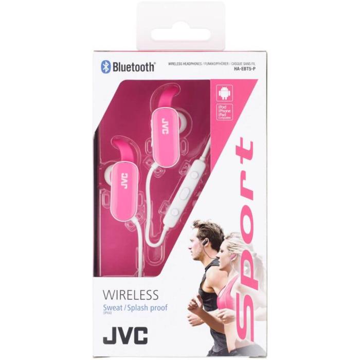 JVC - JVC Hörlur EBT5 Trådlös In-Ear Rosa