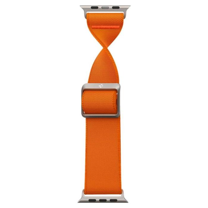 Spigen - Spigen Apple Watch 7/8 (45/49mm) Armband Fit Lite - Orange