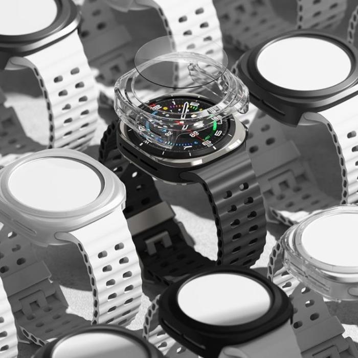Ringke - Ringke Galaxy Watch Ultra (47mm) Skal + Härdat Glas Skärmskydd Slim