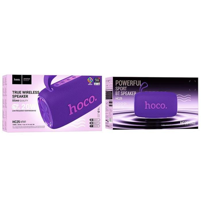 Hoco - Hoco Trådlös Högtalare Bluetooth HC25 - Lila