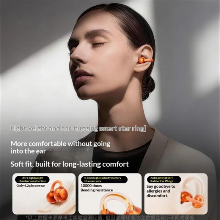 MOMAX - MOMAX Clip-On BT15 1-Vibe Clip M.IN.D IPX4 Trådlös Hörlurar