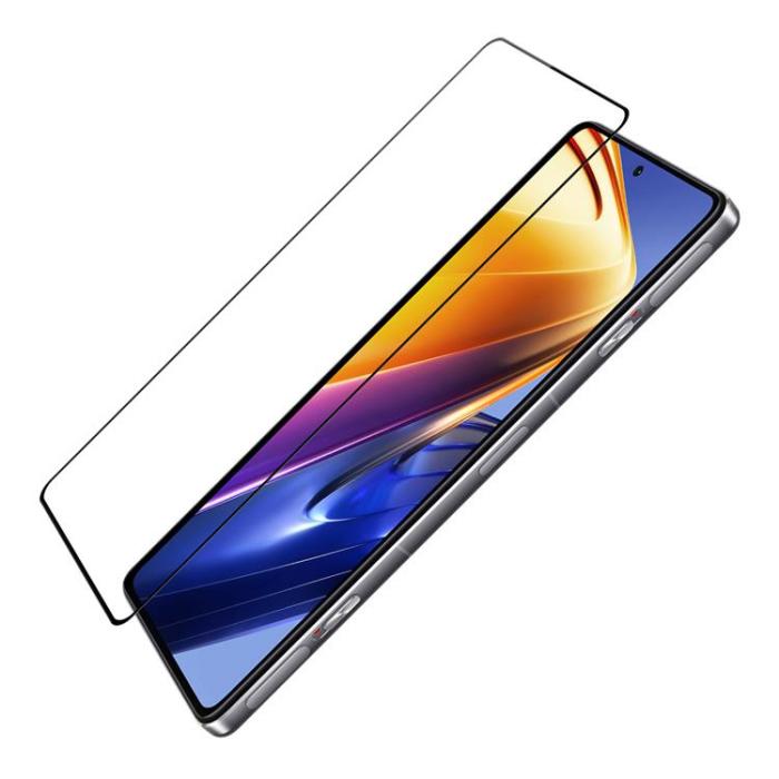 UTGATT1 - Nillkin Xiaomi Poco F4 GT Härdat glas CP + PRO Ultra-Thin 0.2mm 9H - Svart