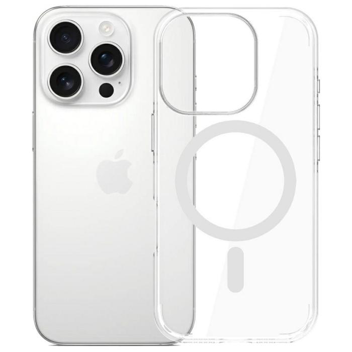 3MK - 3MK iPhone 16 Pro Mobilskal MagSafe EverClear - Genomskinlig