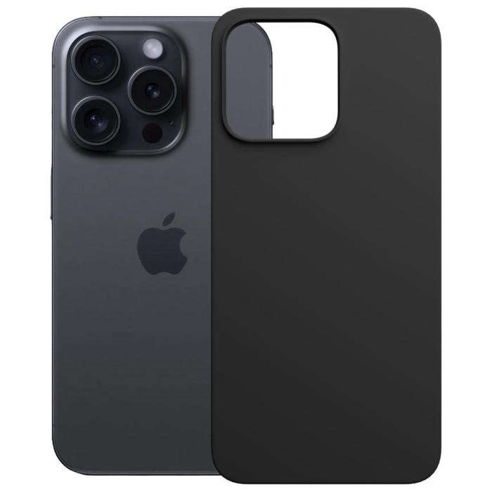 3MK - 3MK iPhone 16 Pro Mobilskal MagSafe Silikon Hardy - Grafit