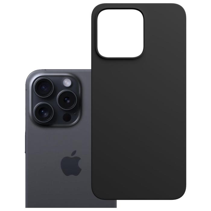 3MK - 3MK iPhone 16 Pro Mobilskal MagSafe Silikon Hardy - Grafit