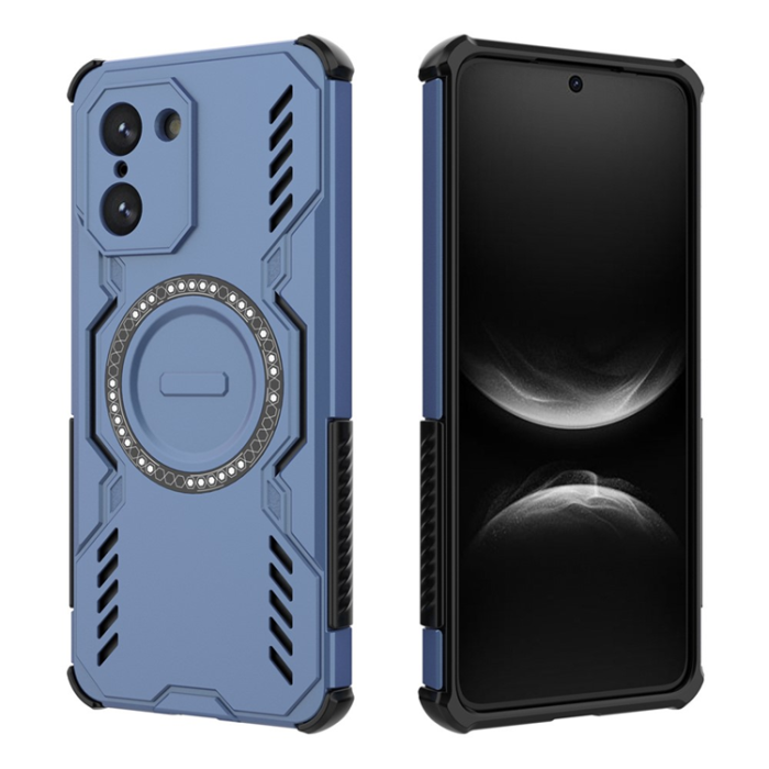 A-One Brand - OnePlus Nord CE5 Mobilskal MagSafe Butterfly Armor Hollow - Blå