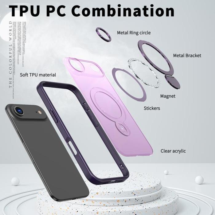 A-One Brand - iPhone Air Mobilskal MagSafe Rotating Kickstand