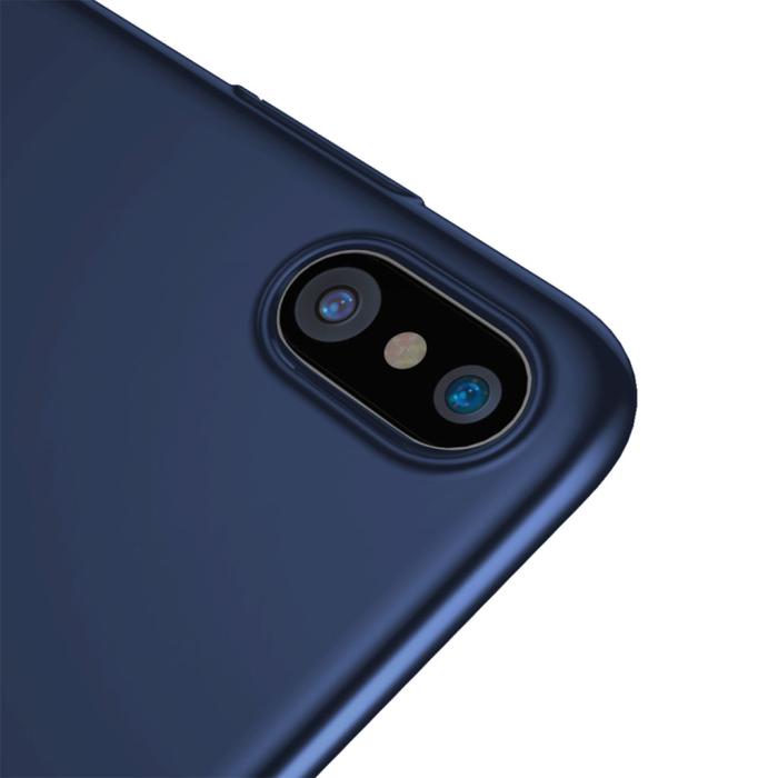 BASEUS - Baseus tunna skal för iPhone XS / X -Vit