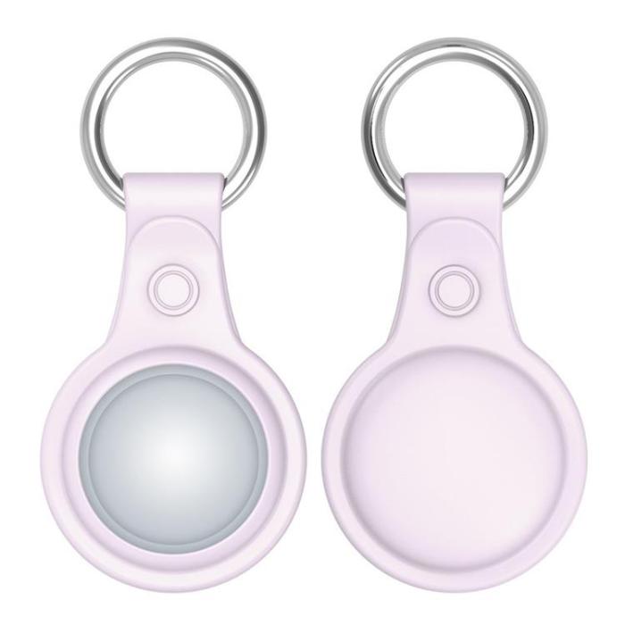 Dux Ducis - Dux Ducis 4pcs Silicone Keychain Skal Airtag - Svart / Rosa / Grön / Blå