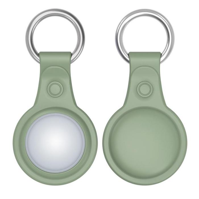 Dux Ducis - Dux Ducis 4pcs Silicone Keychain Skal Airtag - Svart / Rosa / Grön / Blå