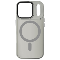 A-One Brand - iPhone 17 Pro Max Mobilskal MagSafe Skin Touch - Titangrå