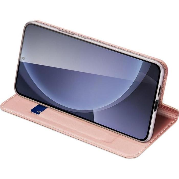 Dux Ducis - Dux Ducis Galaxy S25 Plus Plånboksfodral Skin Pro - Rosa