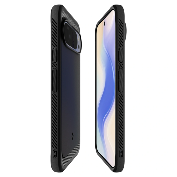 Spigen - Spigen Google Pixel 10 Pro XL Mobilskal Magsafe Rugged Armor - Matte Svart