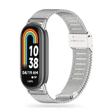 Tech-Protect - Tech-Protect Xiaomi Smart Band 8/9/NFC Band Milanese - Silver