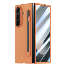 A-One Brand - Galaxy Z Fold 7 Mobilskal med Härdat glas och Pennfack Skin Feel