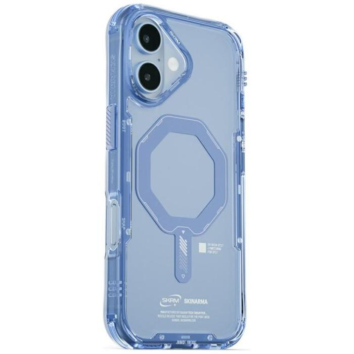 Skinarma - Skinarma iPhone 17 Mobilskal MagSafe Saido - Blå