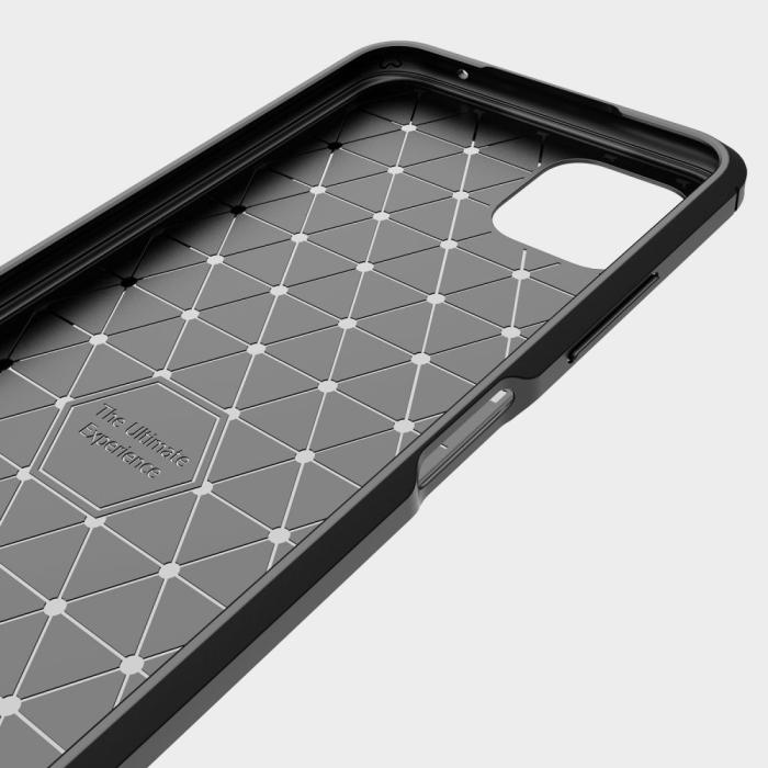 A-One Brand - TPU Carbon Skal Galaxy A22 5G - Svart