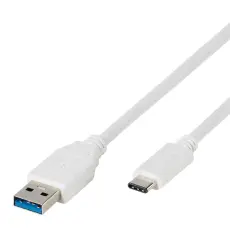 Vivanco - Vivanco USB-C/USB-A 3.1 kabel 1m Vit