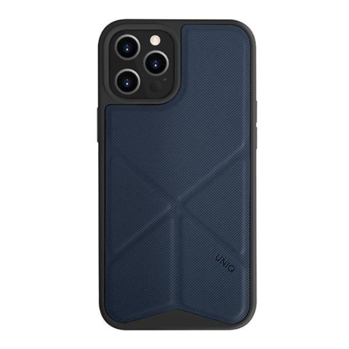 UNIQ - UNIQ iPhone 12/12 Pro Mobilskal Transforma - Blå