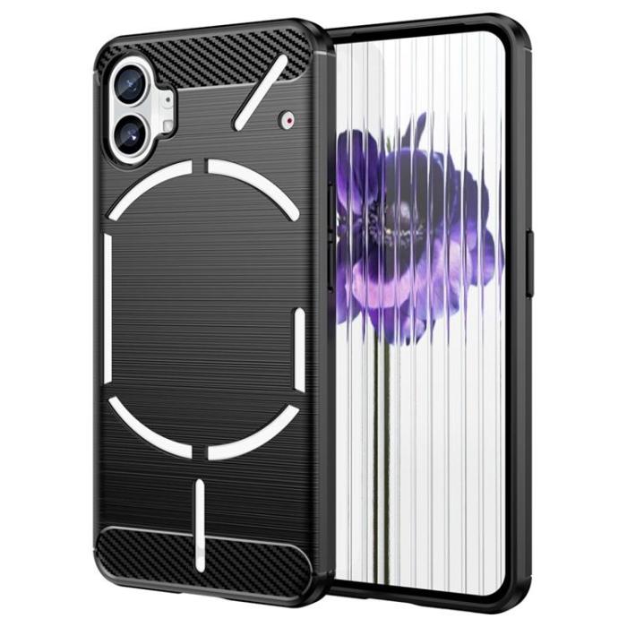 A-One Brand - Nothing Phone 1 Skal Carbon Fiber - Svart