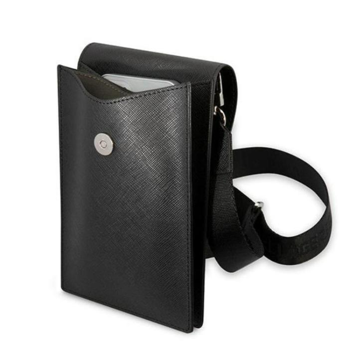 KARL LAGERFELD - Karl Lagerfeld Halsbandsfodral Torebka Metal Karl Head - Svart