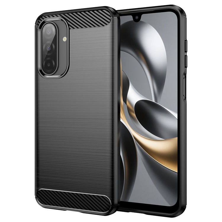 Galaxy A17/A26 Mobilskal Carbon Fiber Brushed - Svart | 2353 | AlltMobil