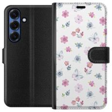 iSecrets - Plånboksfodral till Samsung Galaxy S25+ med Blommor och fjärillar