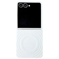 A-One Brand - Galaxy Z Flip 7 Mobilskal MagSafe Touch Wave - Vit
