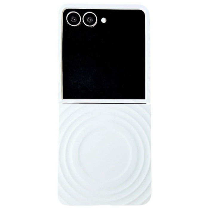 A-One Brand - Galaxy Z Flip 7 Mobilskal MagSafe Touch Wave - Vit